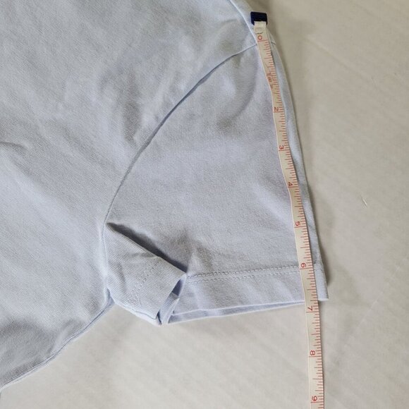 Madewell Blue Cotton Perfect Crewneck Casual Everyday Comfortable Tee Size XS - Picture 11 of 11